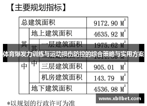 体育爆发力训练与运动损伤防控的综合策略与实用方案